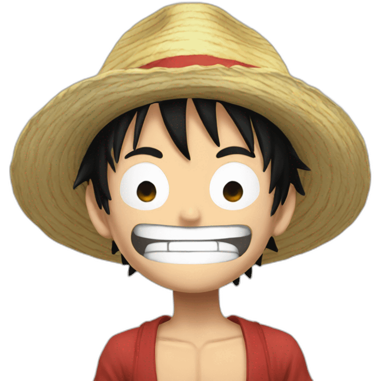 Luffy emoji