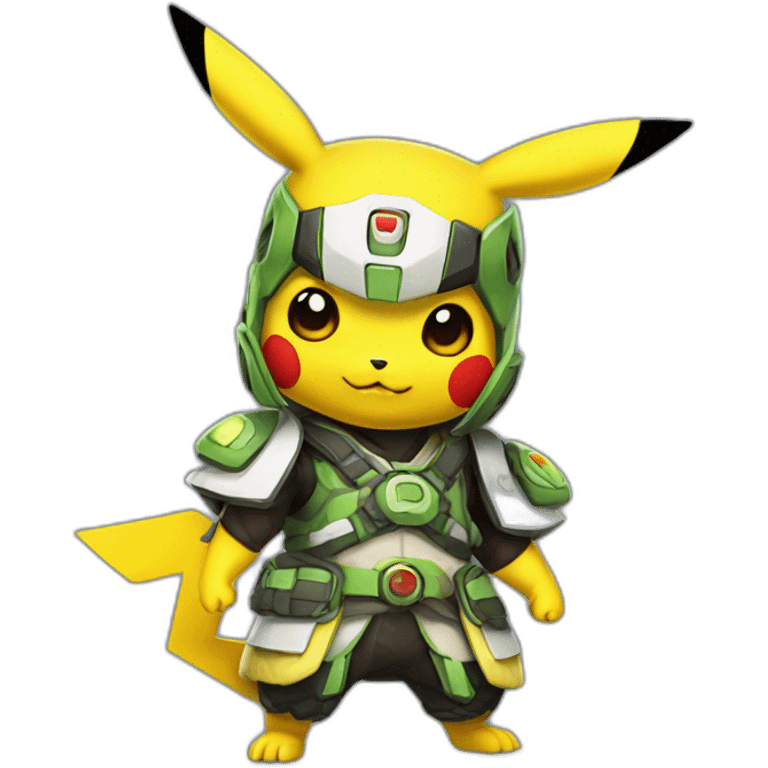 pikachu genji emoji