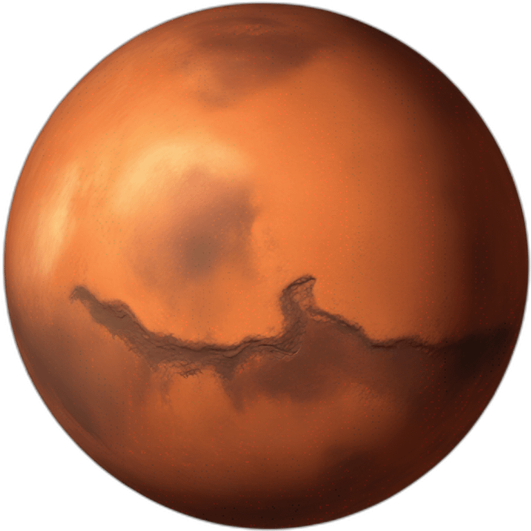 Planet mars emoji