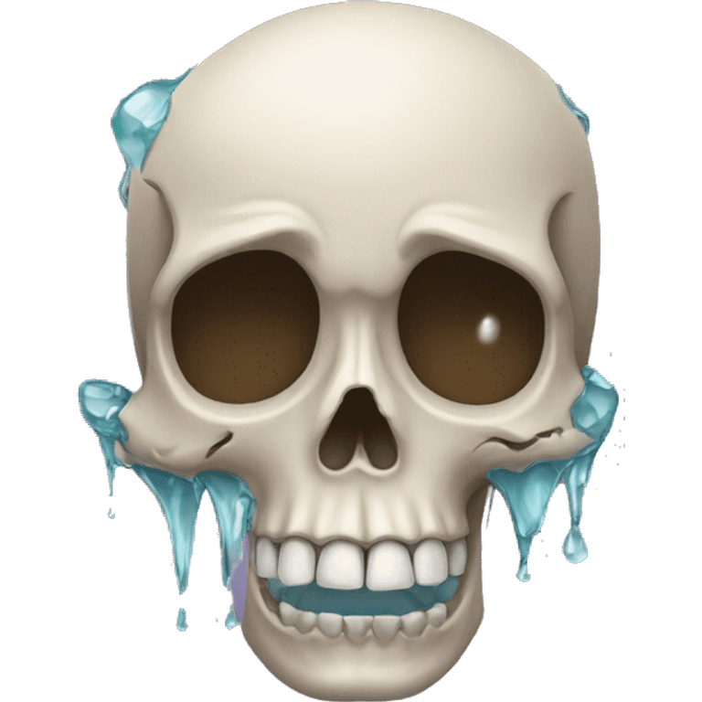 skull tears emoji