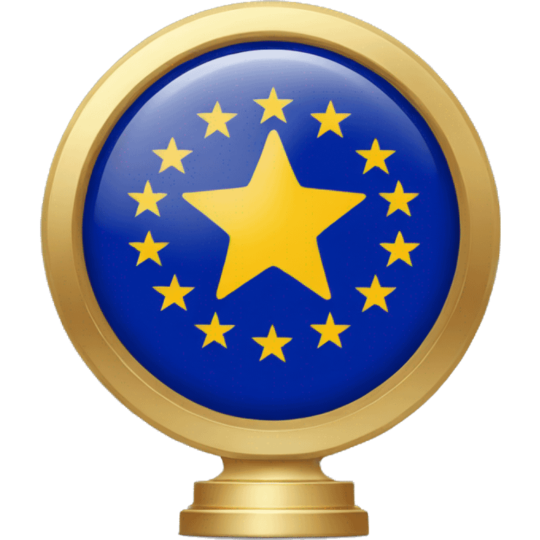 european-union-flag on trophee circle emoji