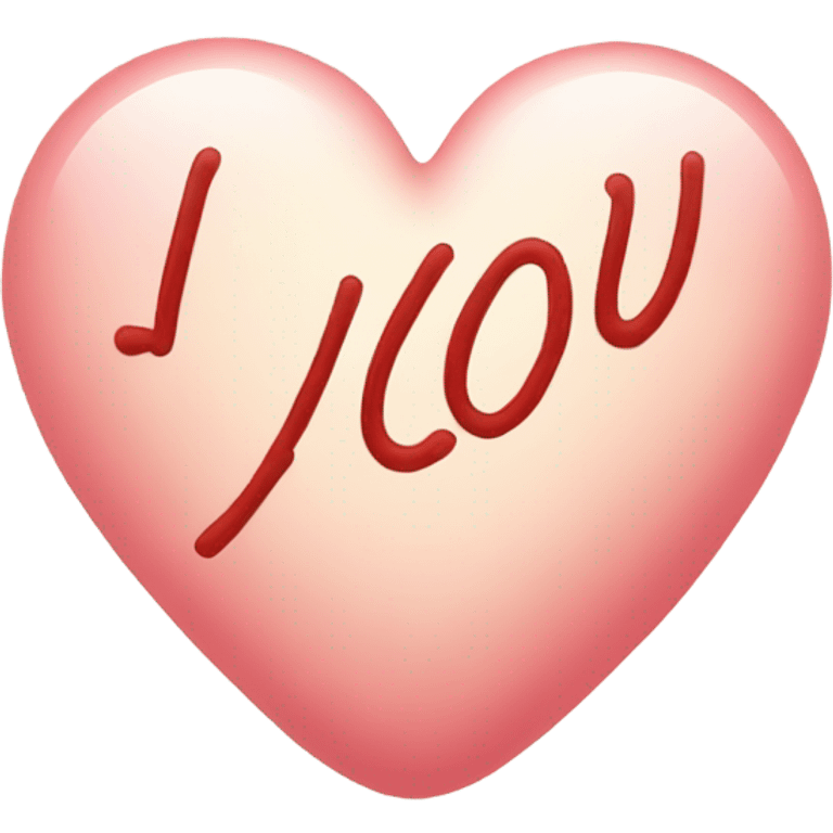 I love you emoji