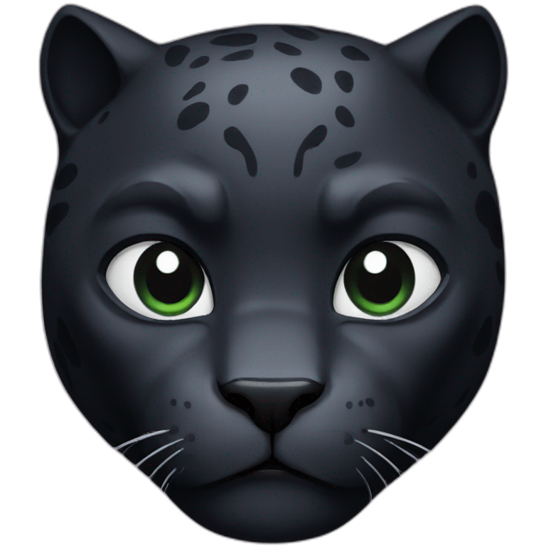 black panther scary  emoji