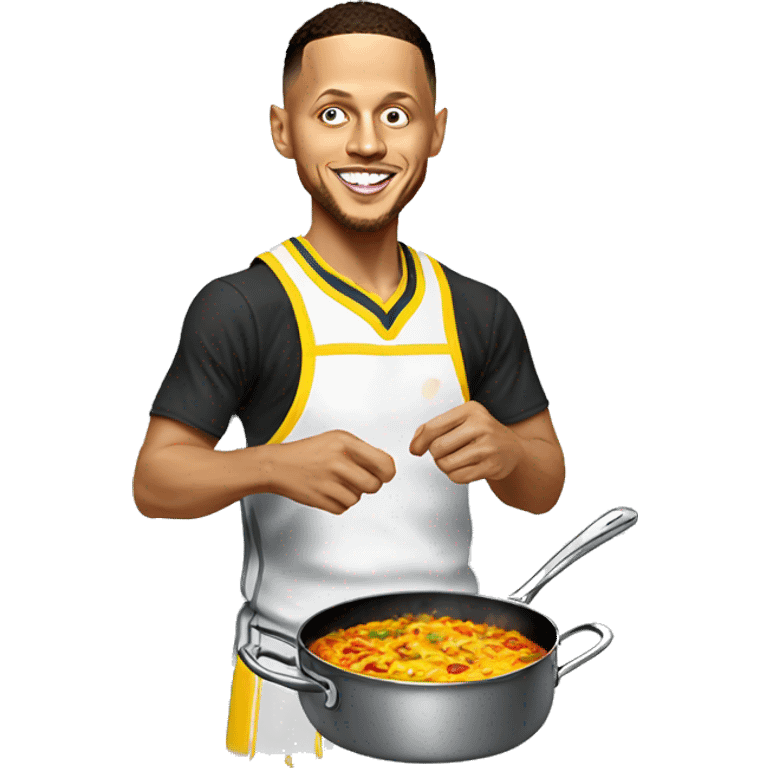 Stephen curry cooking emoji