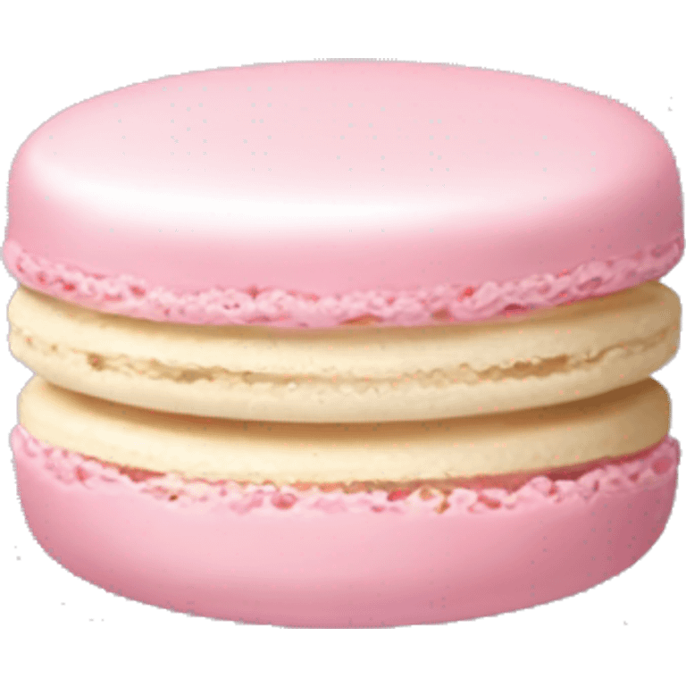 light pink macaron emoji