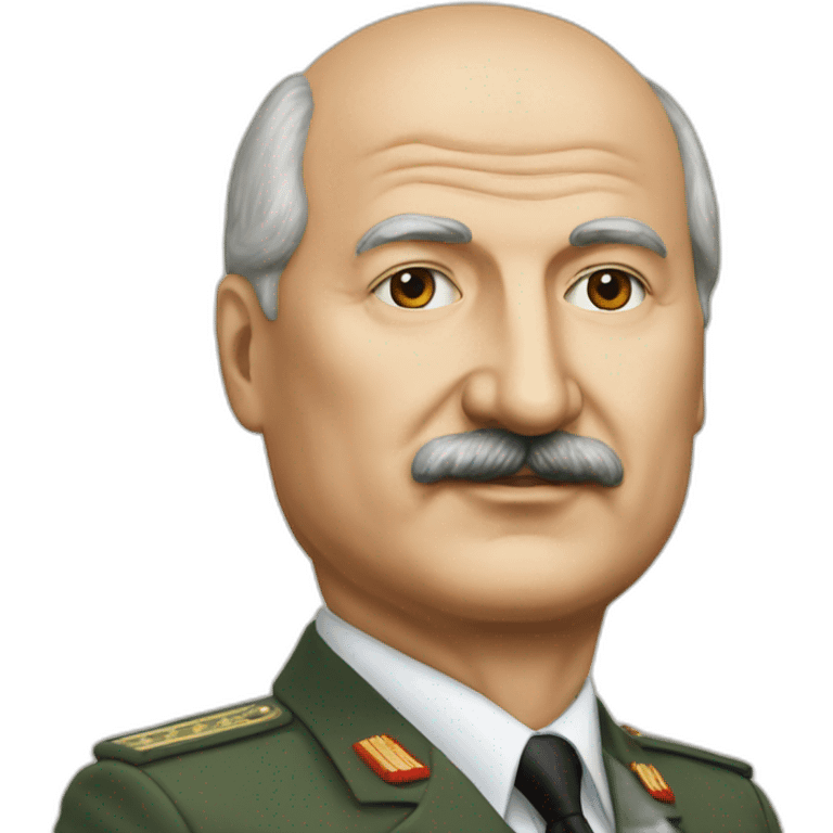 Lukashenko is potato general emoji