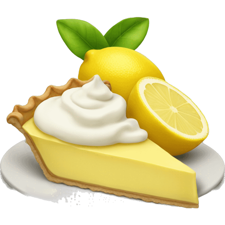 Lemon pie emoji