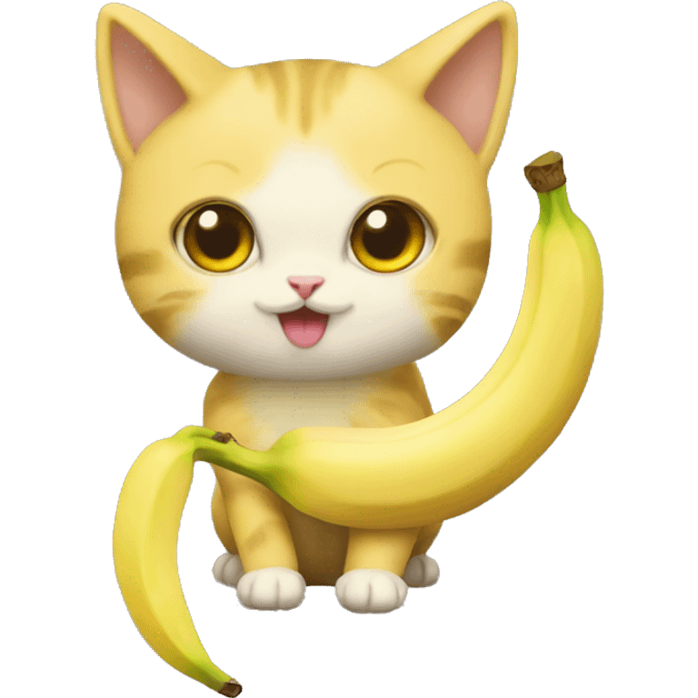 Banana cat emoji