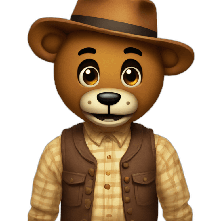 Freddy Fazbear emoji