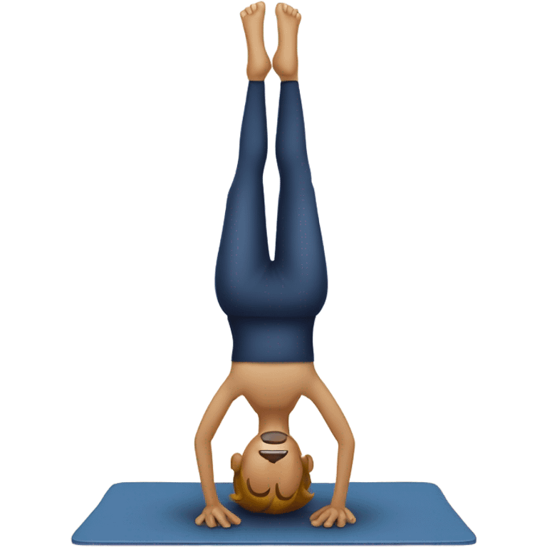 Headstand emoji