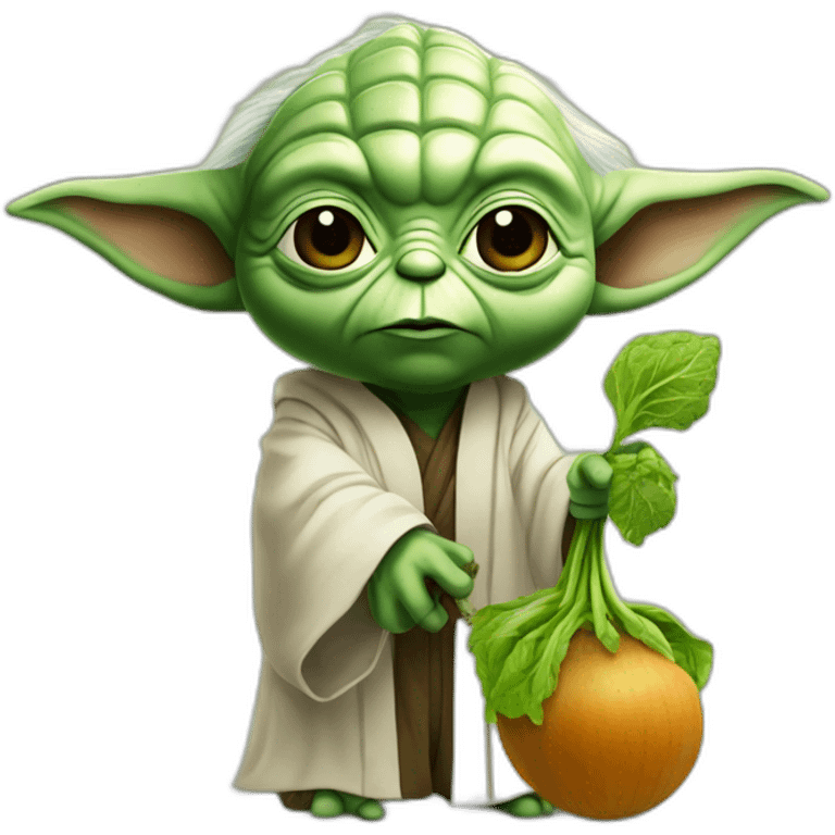 Yoda deink a beet emoji