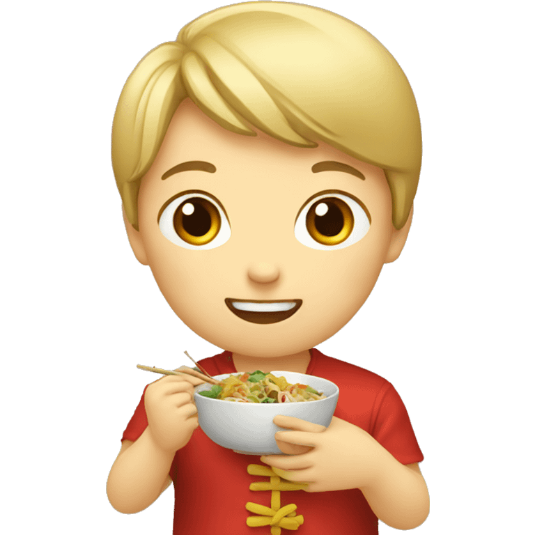 Chinese eating emoji