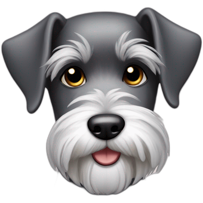 miniature schnauzer emoji