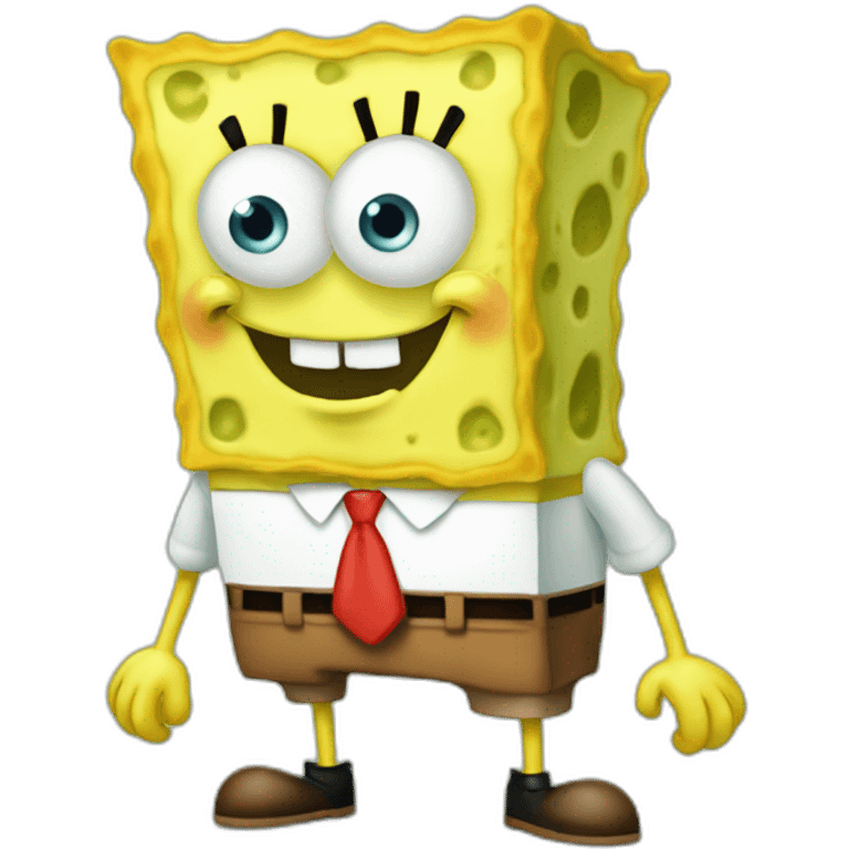 Spongebob and Mister Krabs ! emoji