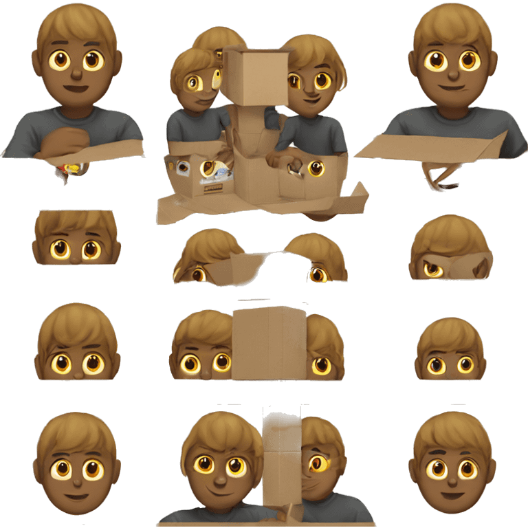 9 in a box emoji