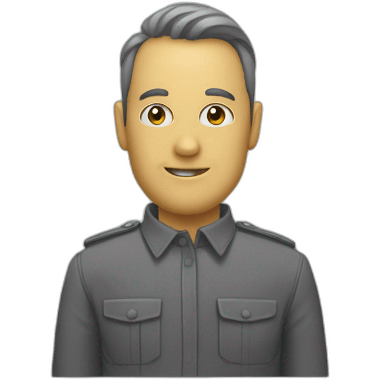 Rideau métallique emoji