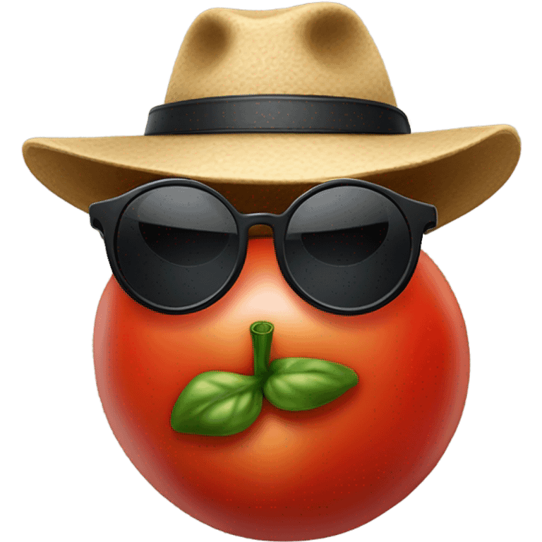 Tomato spy emoji