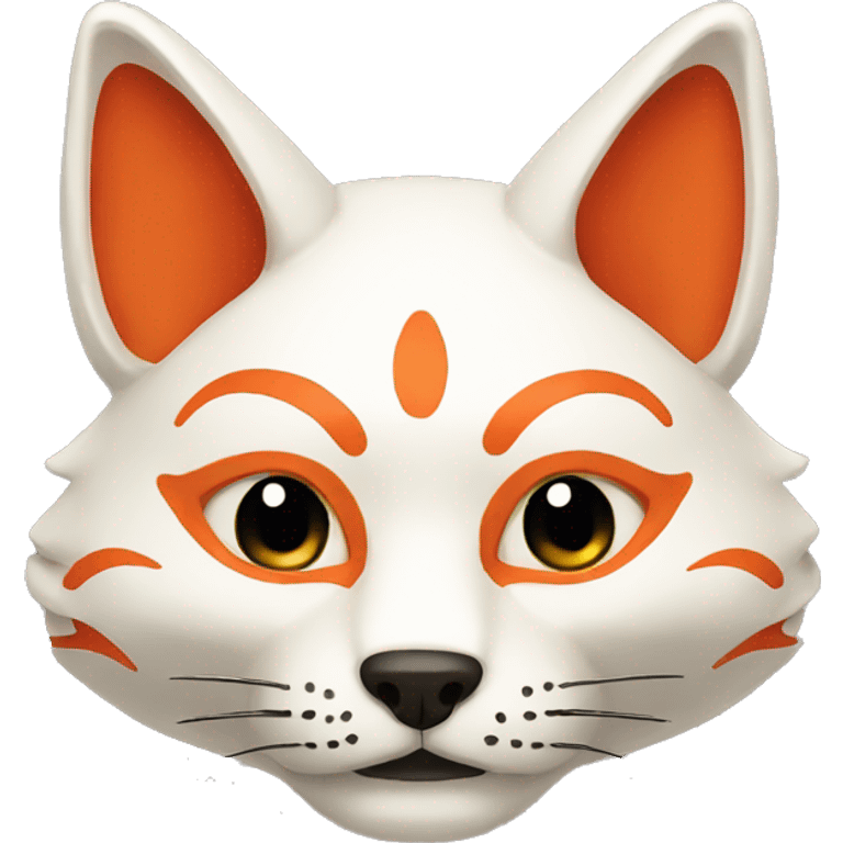 japanese kitsune mask emoji