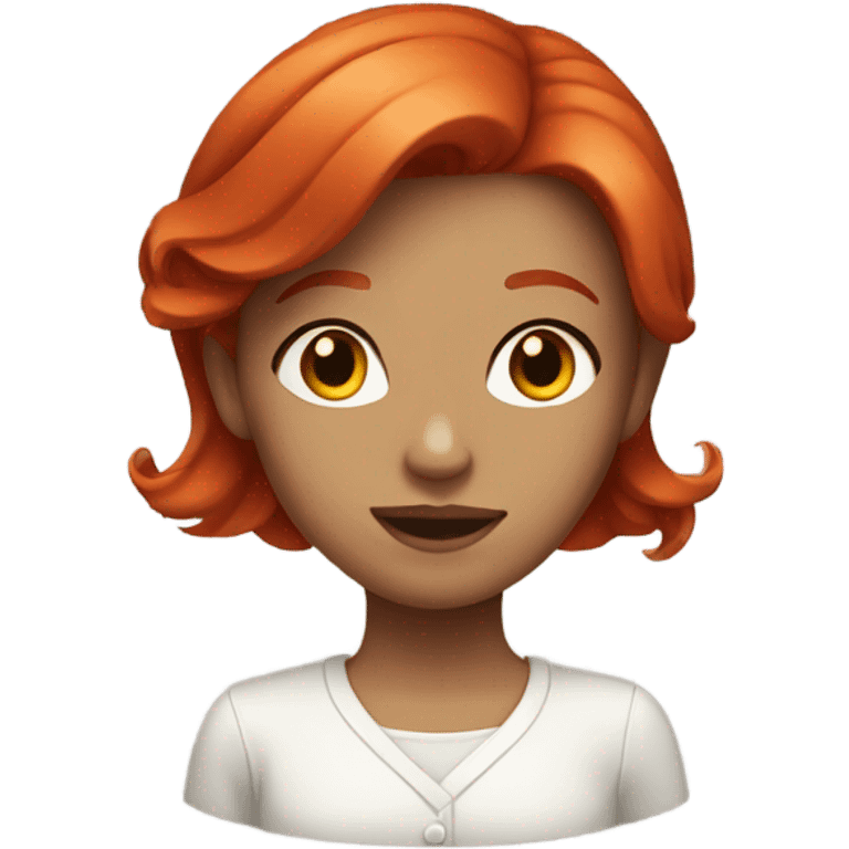 cleangirl redhead emoji