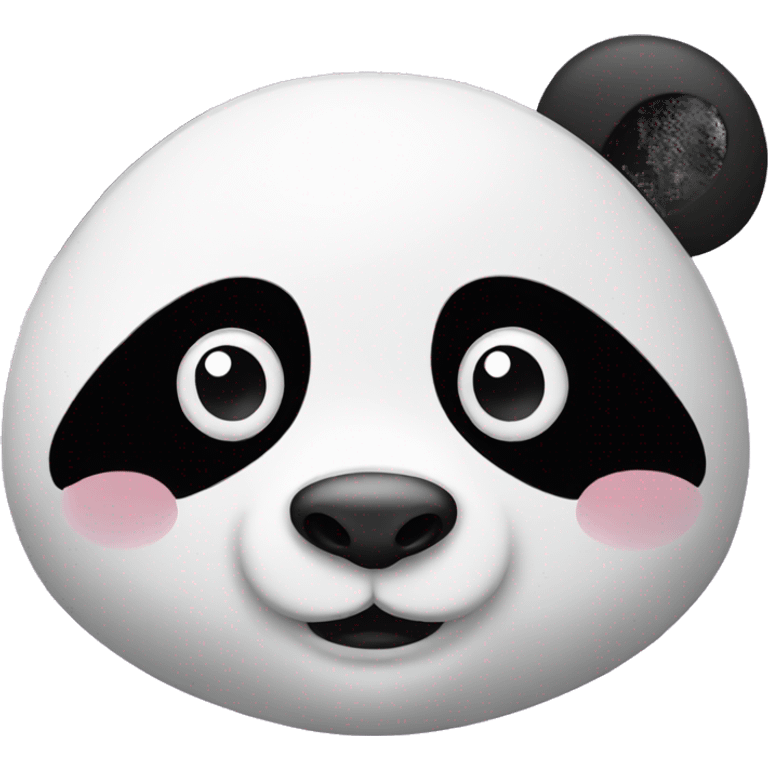 Panda heart emoji