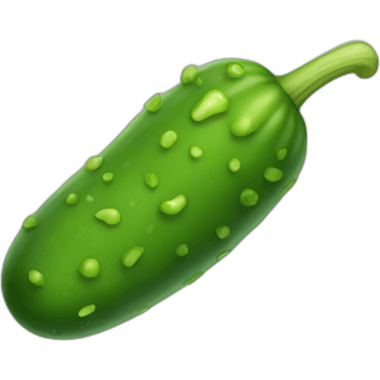 green-pickle emoji