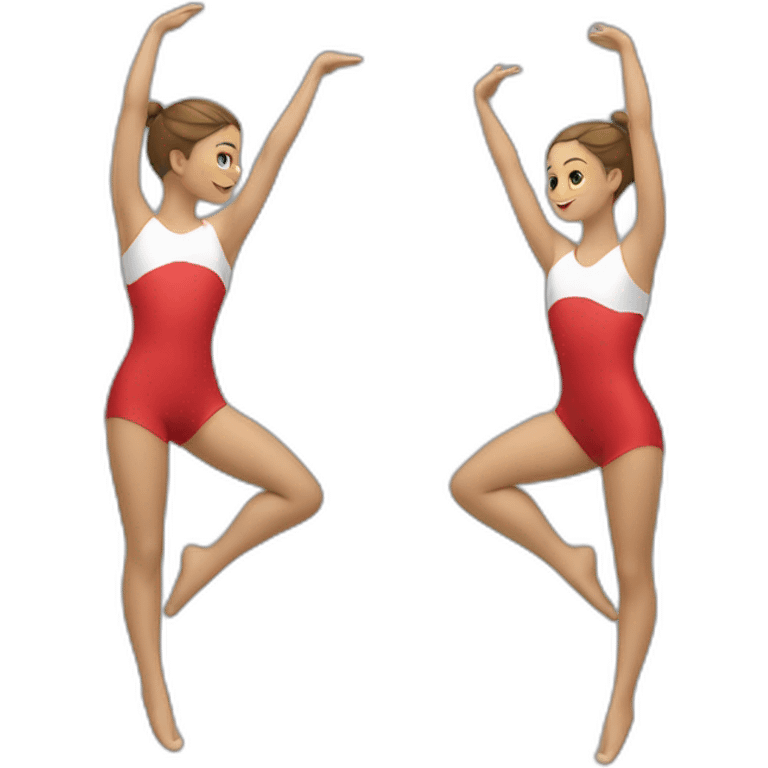 Gymnastique rythmique emoji