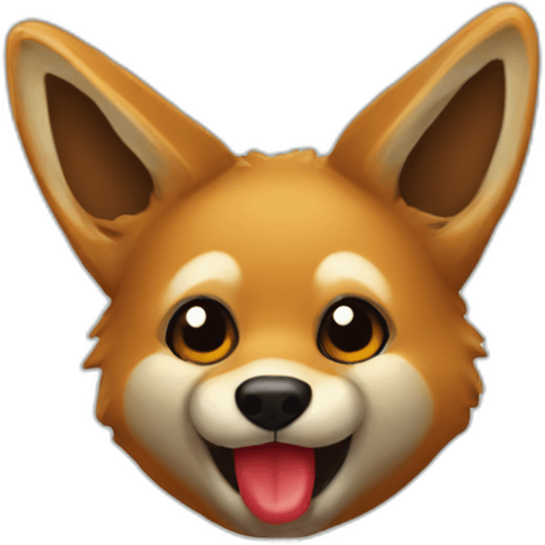 Jackal lick lollipop emoji