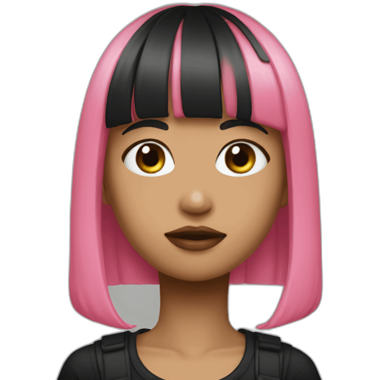 black pink lisa emoji