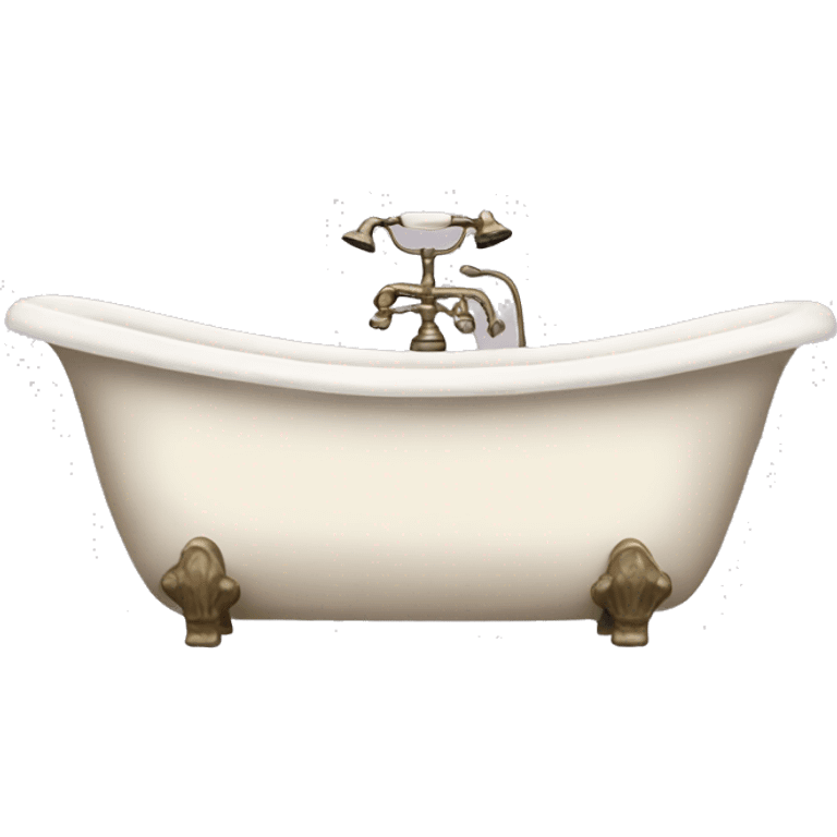 vintage bathtub emoji