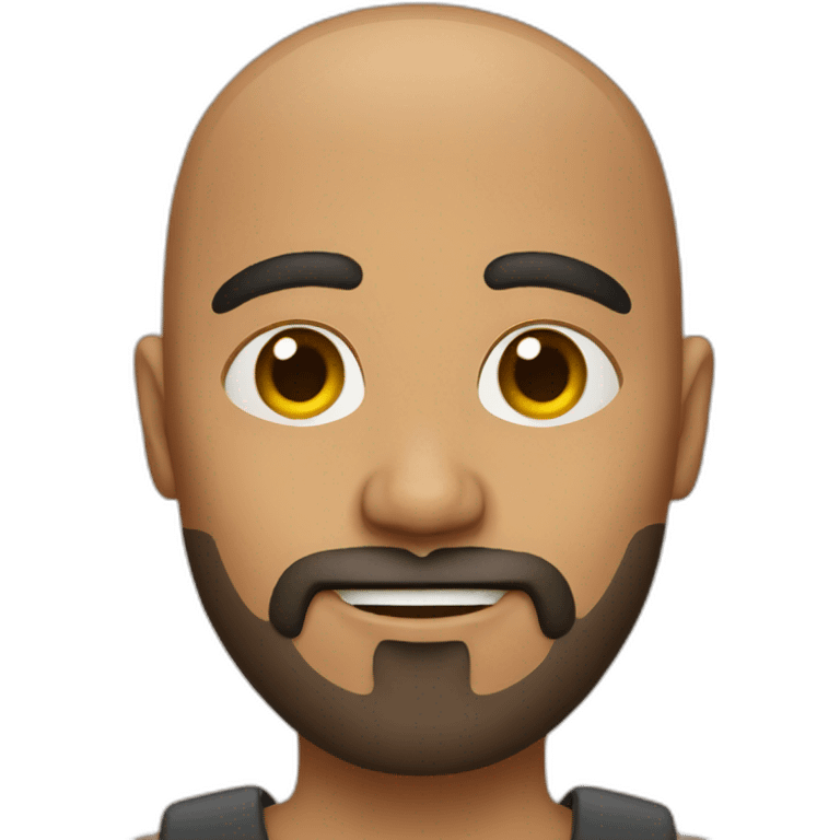 bald latino goatee emoji