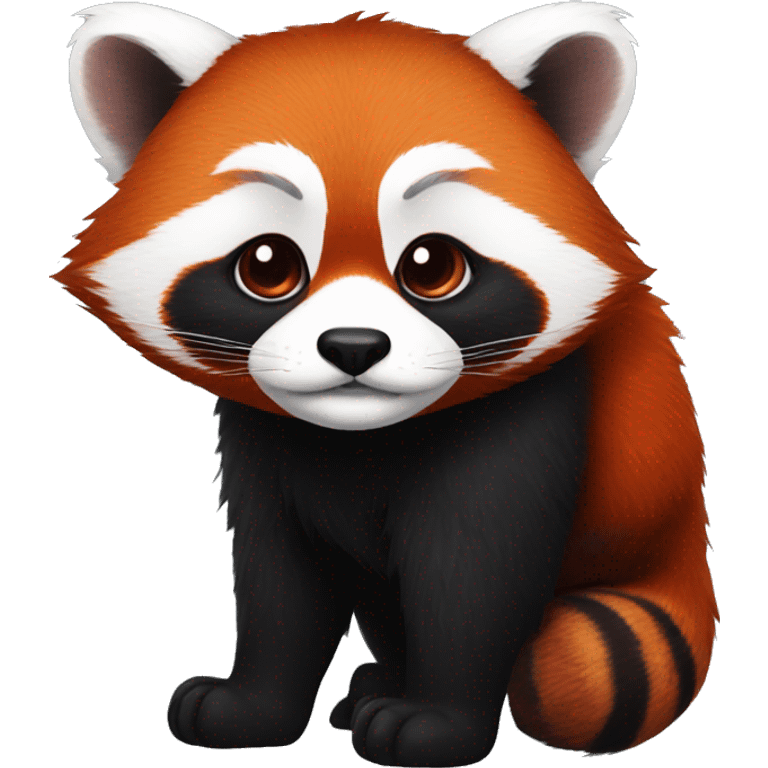 red panda the reaper emoji