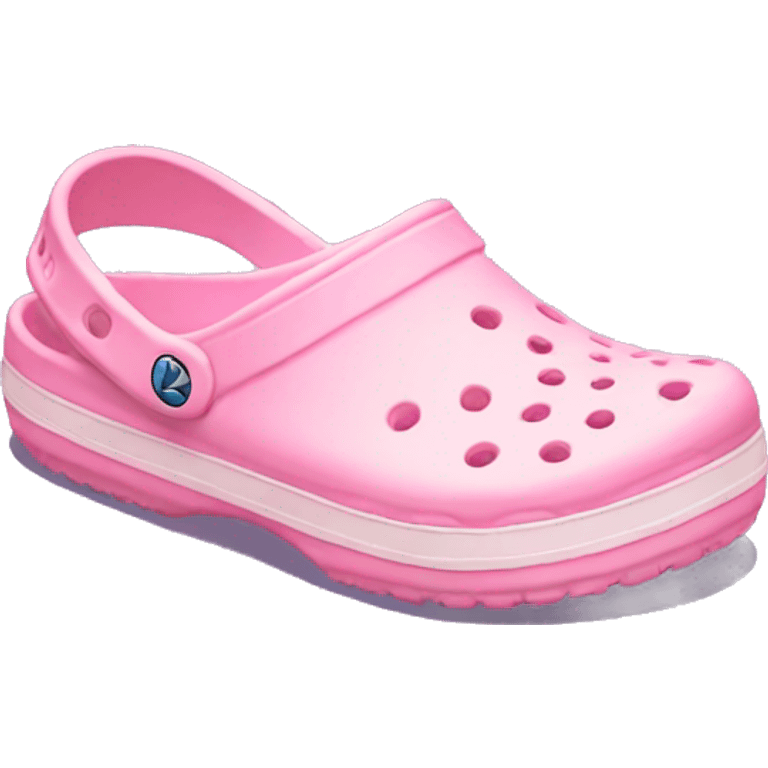 light pink Crocs emoji