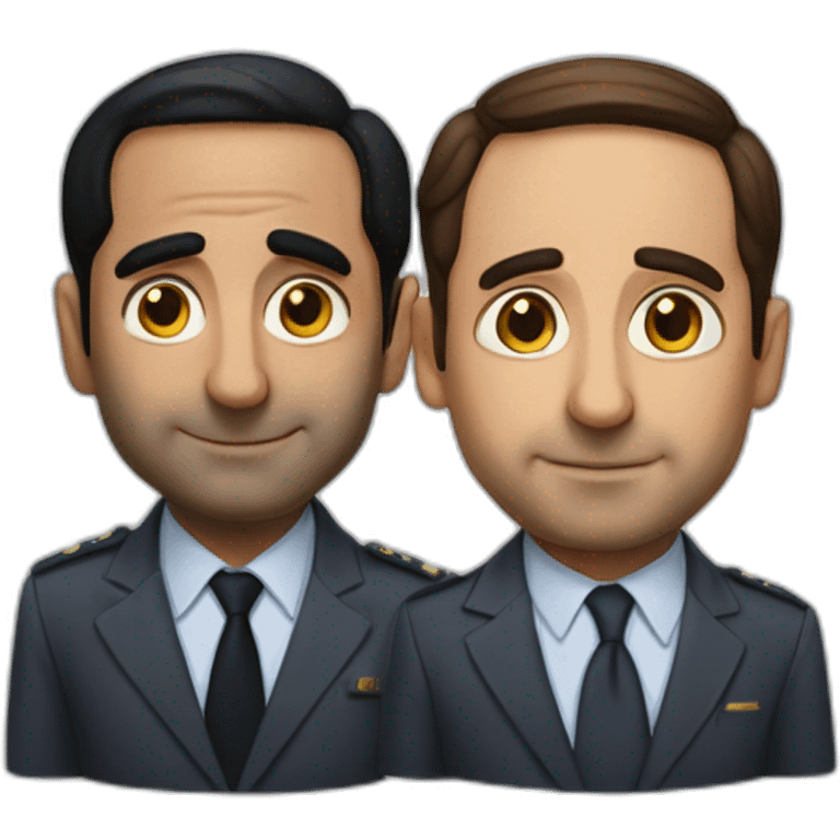 Fahadh Faasil and Michael Scott emoji