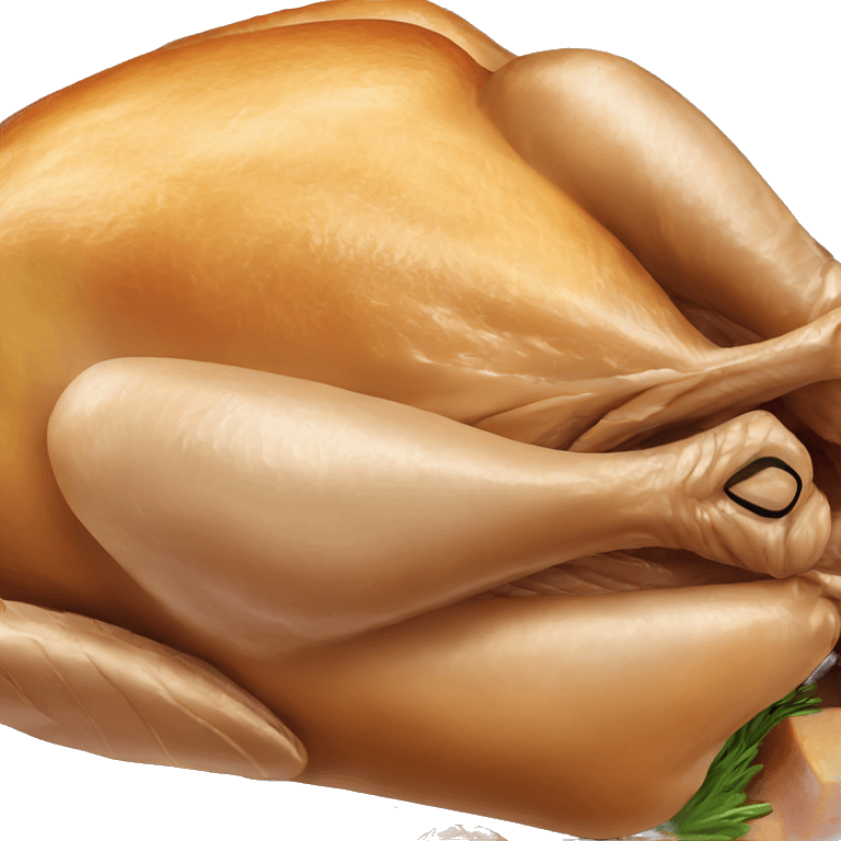 cooked turkey emoji