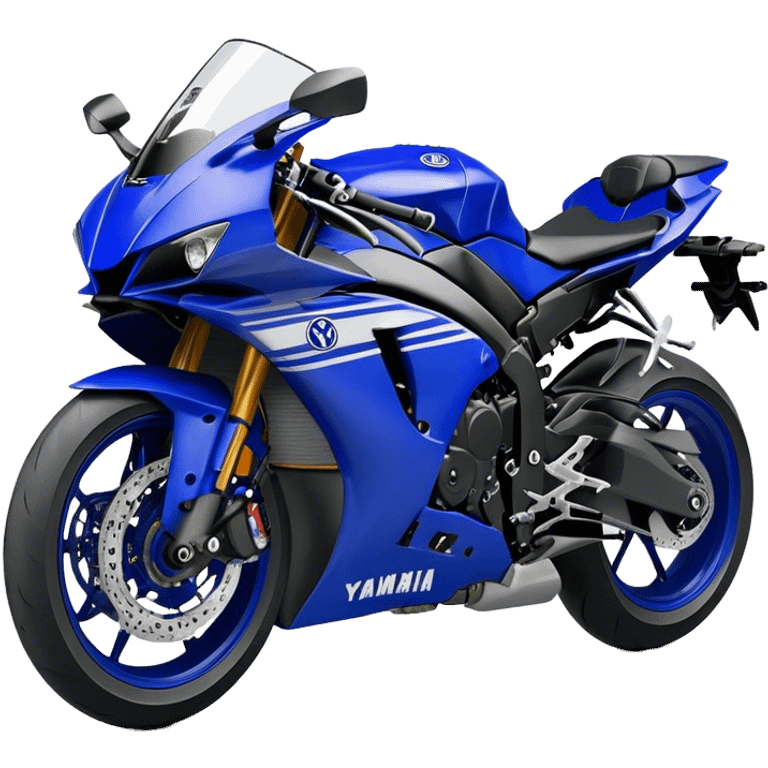 Yamaha YZF (Sportbike) - Yamaha YZF-R1 (Model Year: 2022) (Iconic colour: Blue) emoji