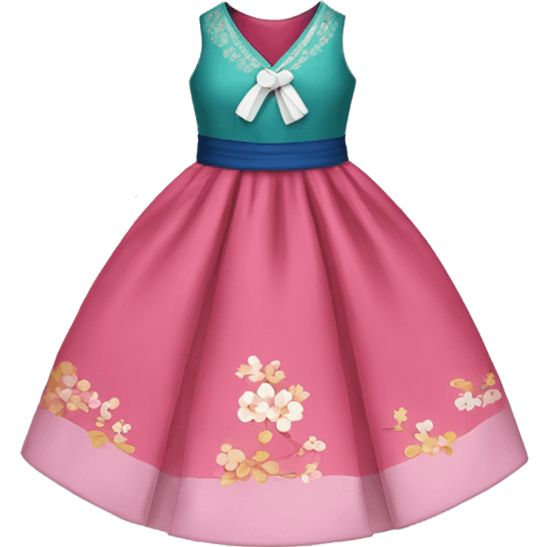 Hanbok dress only emoji