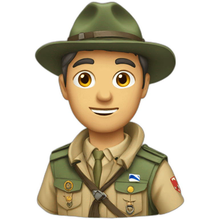 french scout emoji