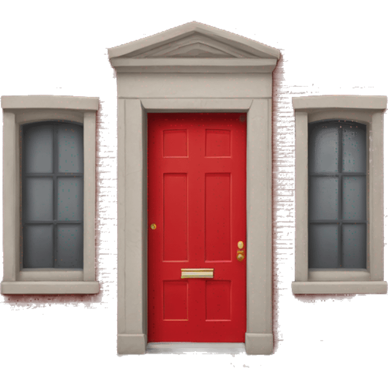 Red Door without wall  emoji