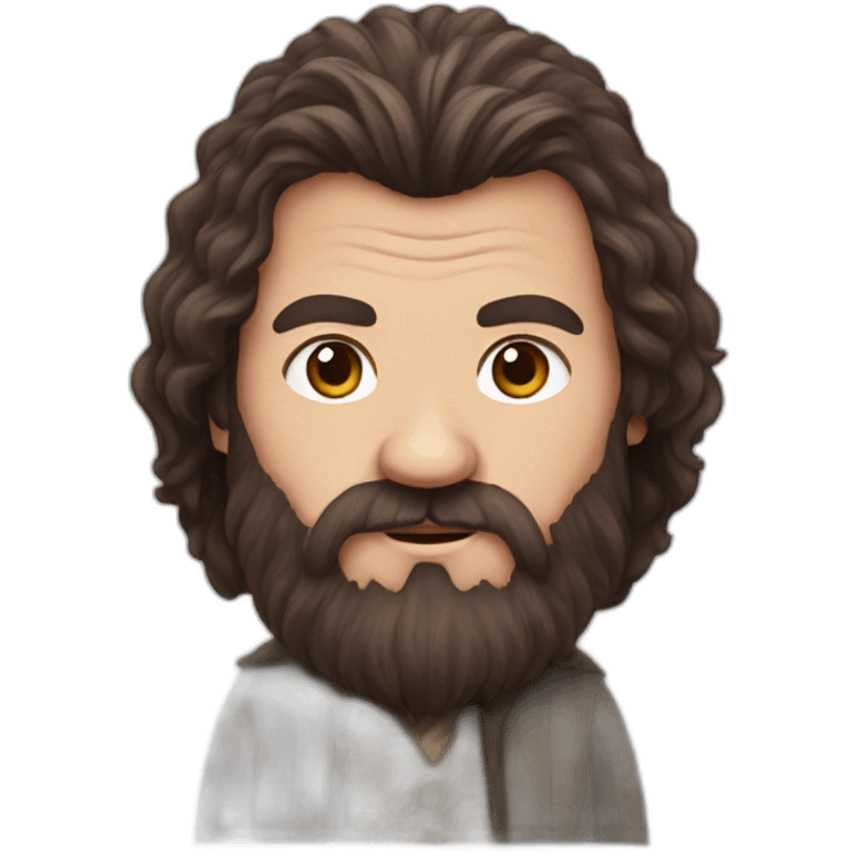 Hagrid from the Harry Potter movies emoji