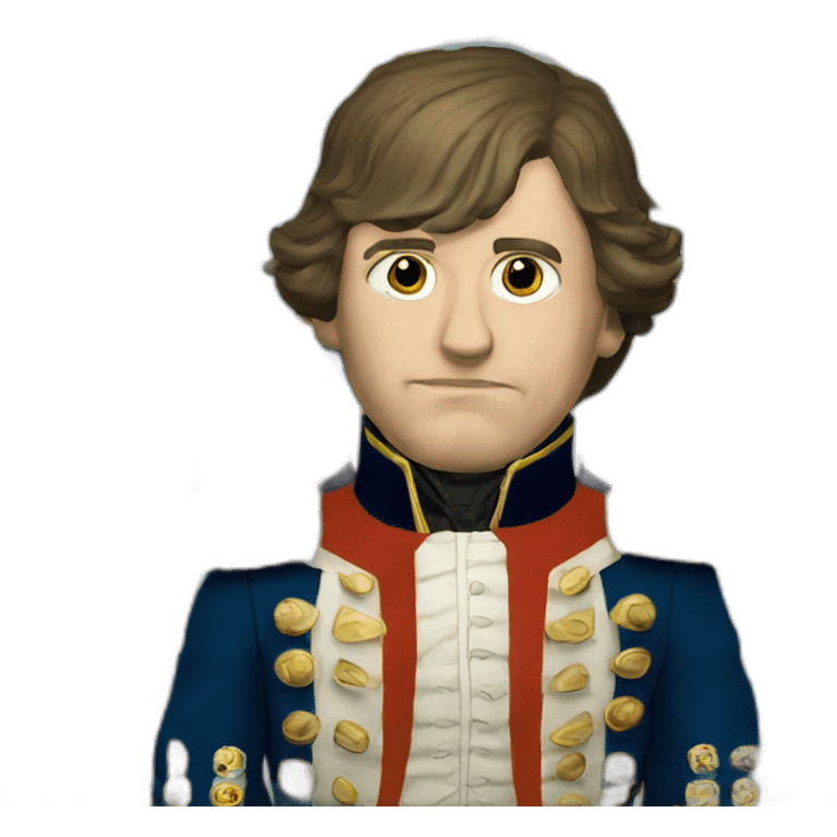 Napoleon plays video games emoji