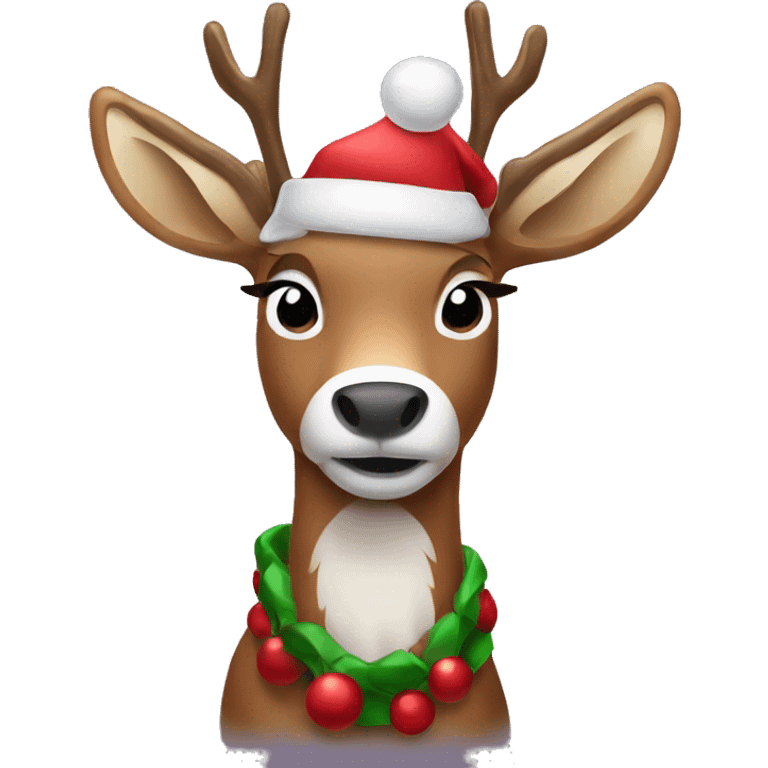 Christmas Reindeer emoji