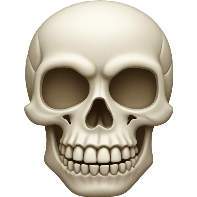 Skull with jawbones emoji