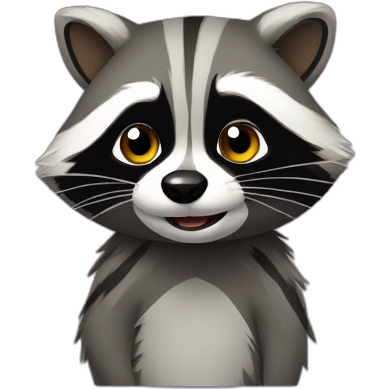 raccoon emoji