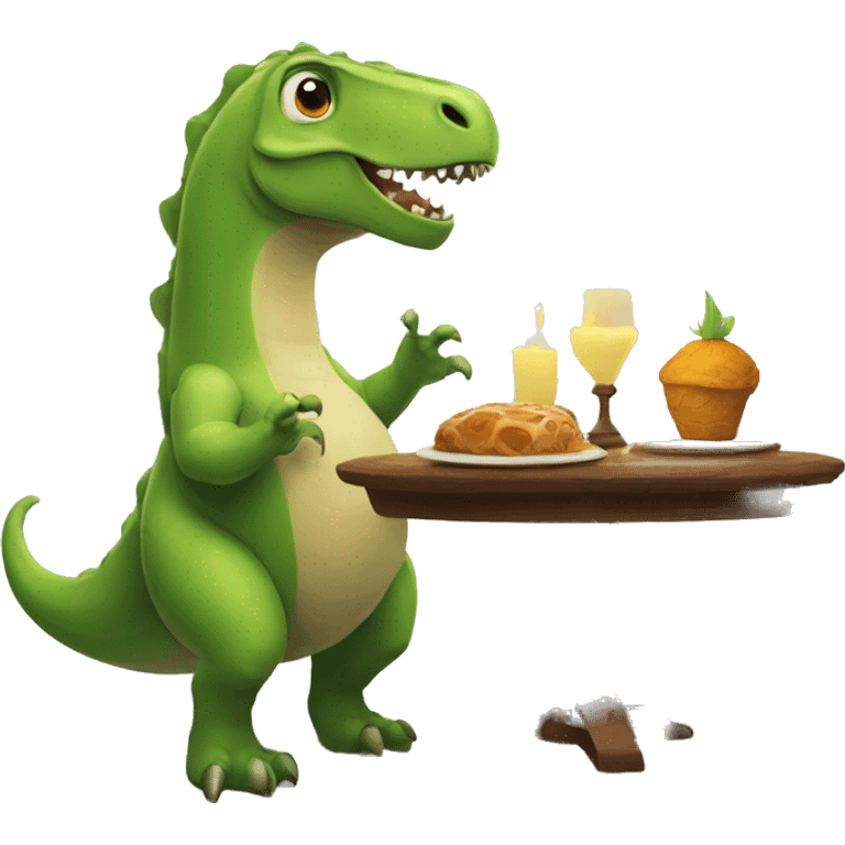 Dinosaur observing Shabbat  emoji