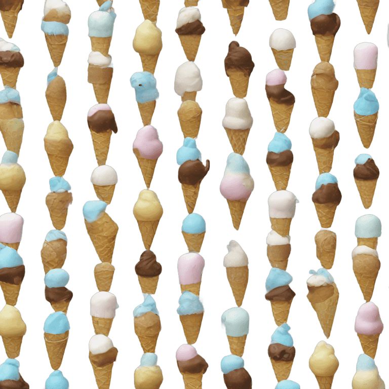 ice cream emoji