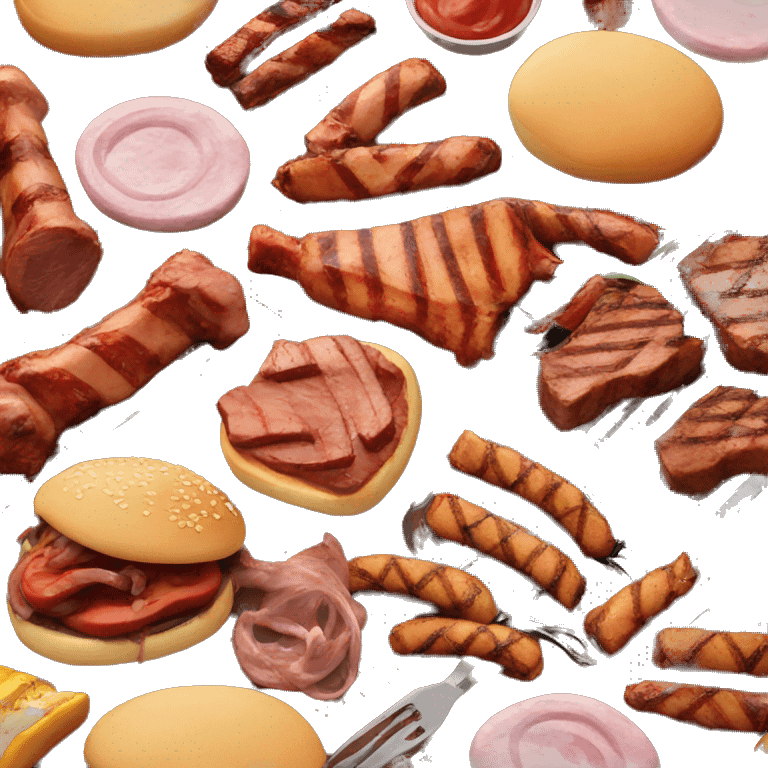 bbq challenge emoji