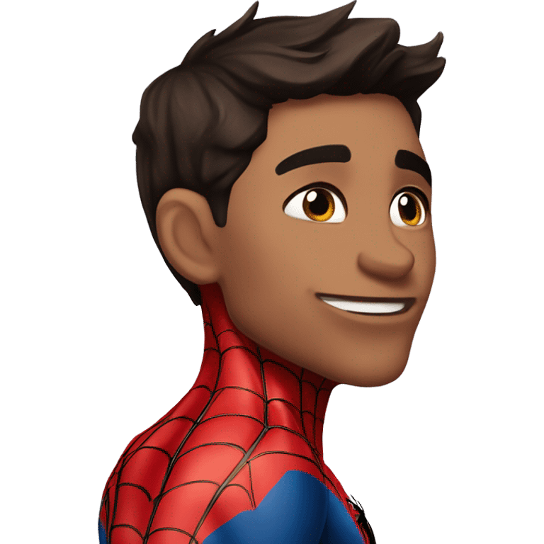 Spider man kiss mars morales emoji