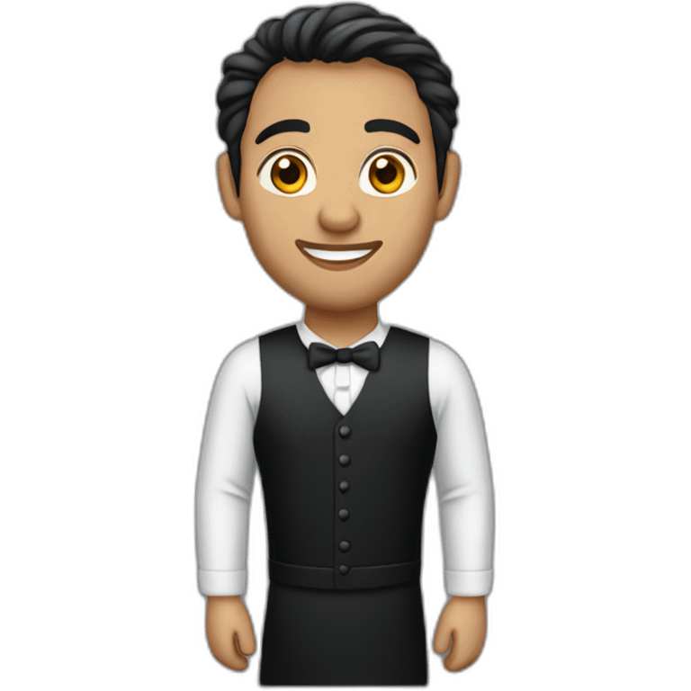 Crispy afghan born waiter emoji