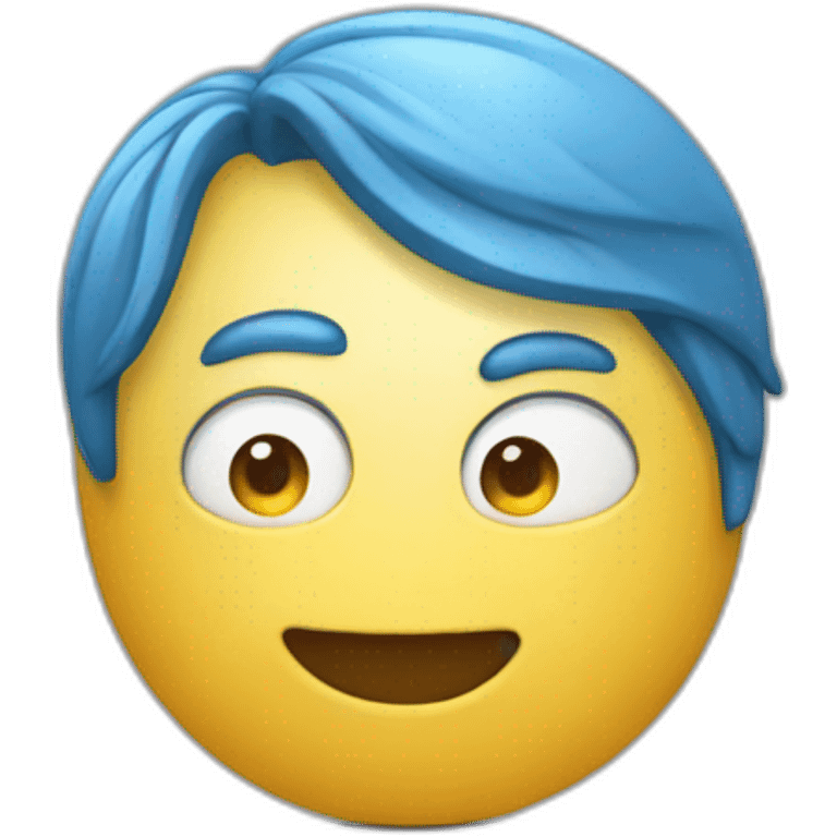 un homme est une pomme emoji