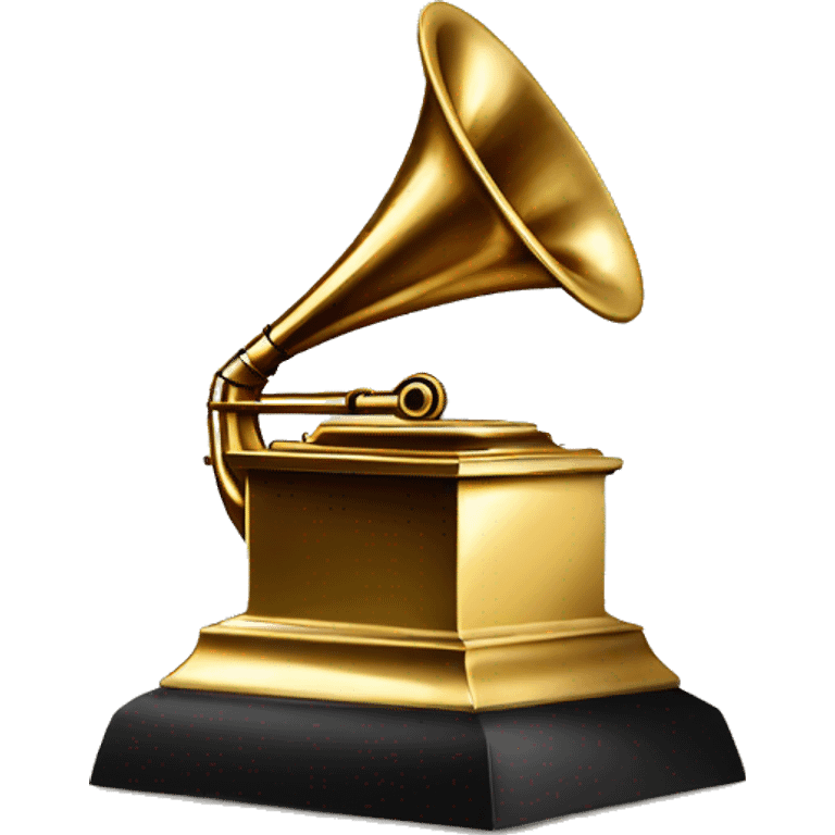 Grammy award emoji